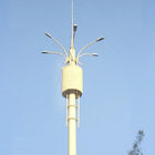 HDG の望遠鏡のテレコミュニケーション タワー、ライトが付いている 単極 細胞タワー