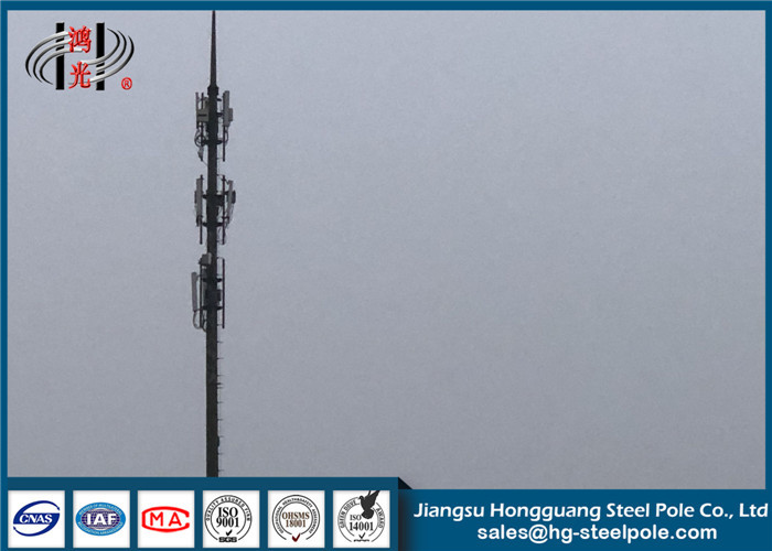 4G信号の信号伝達のためのカスタマイズ可能な鋼鉄ポーランド人のテレコミュニケーション タワー