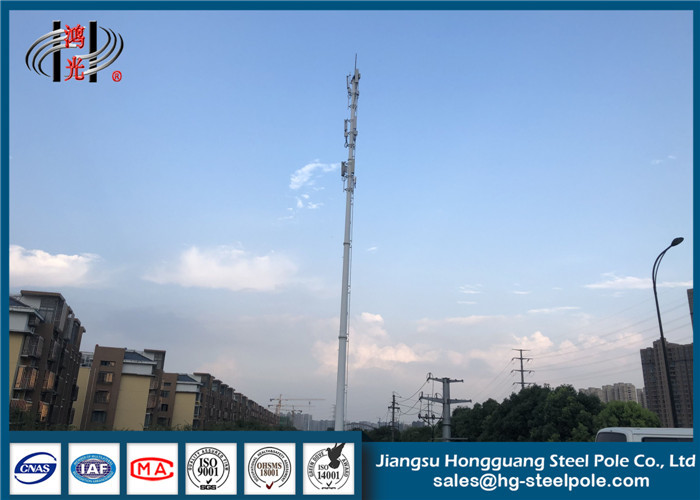 4G信号の無線通信塔のMonopole細胞タワーIsoの証明