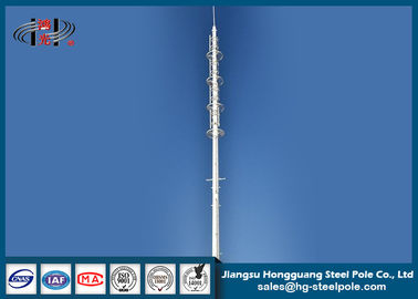信号伝達のための 遠隔通信 先を細くされた/管状の 単極 タワー